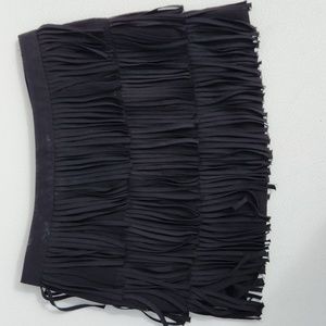 Zara Mini Fringe Skirt size medium